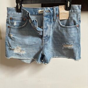 Madewell Relaxed Denim Shorts